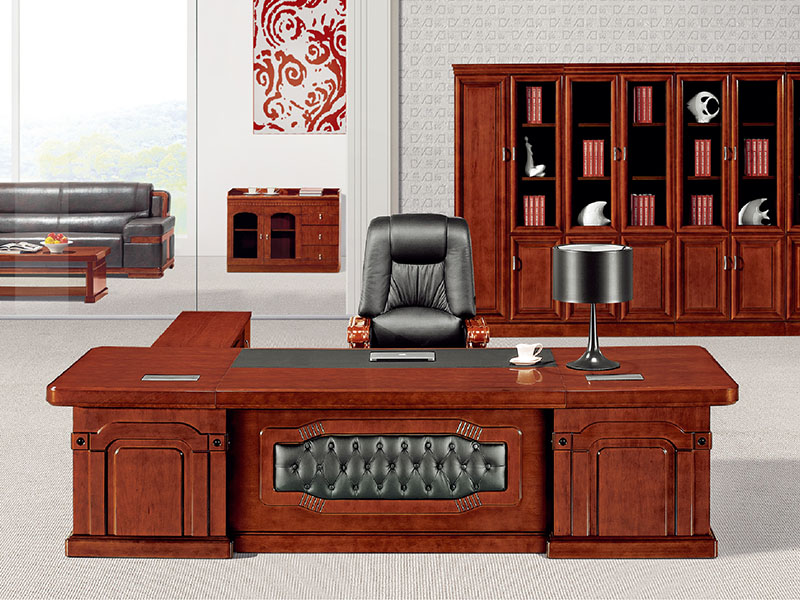 Best New Design High Quality Solid Wood Modern Executive Desk