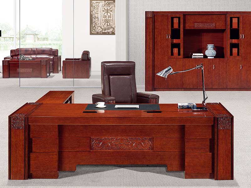 High Quality Office Furniture Solid Wood Director Executive Desk